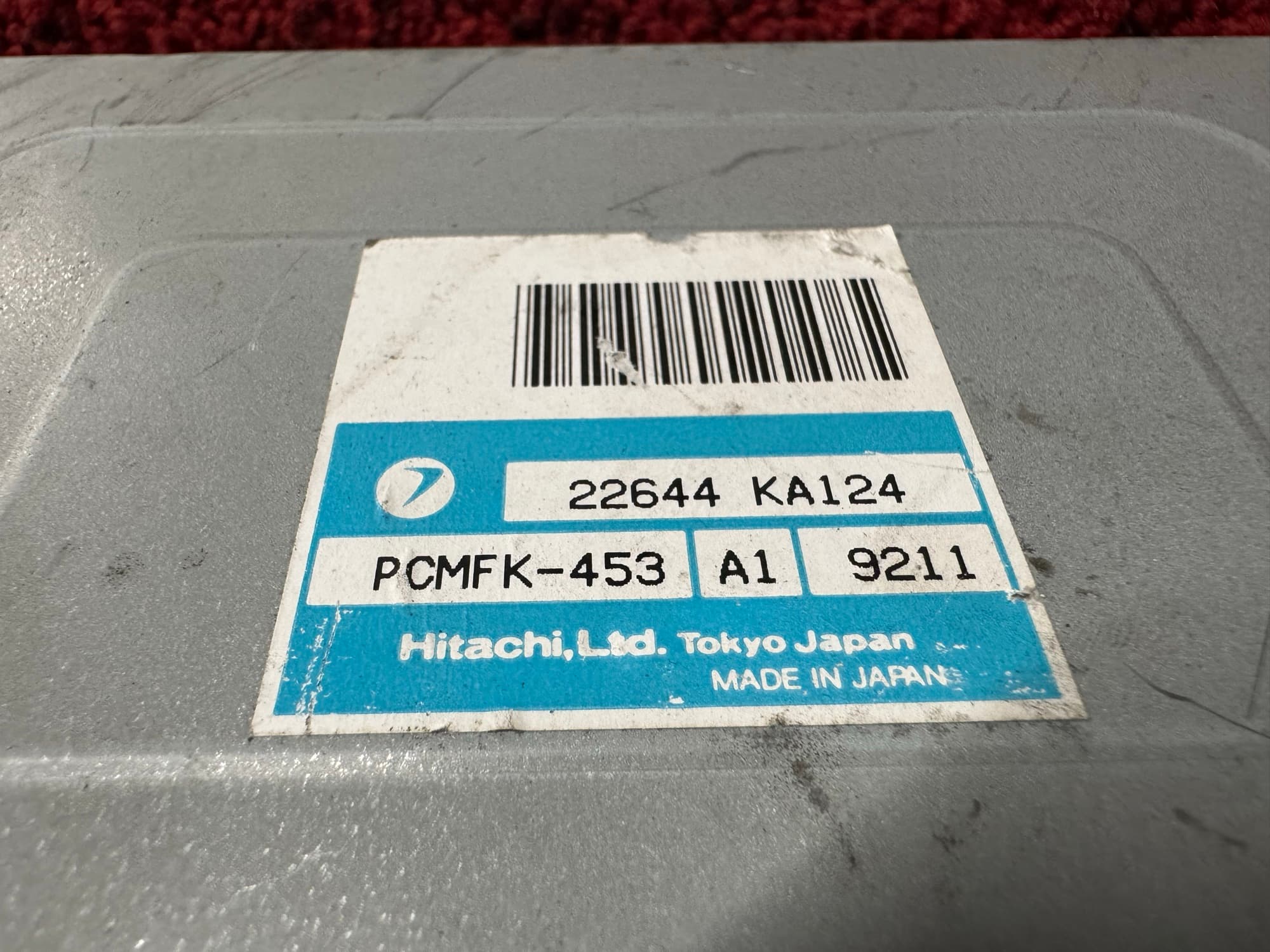 22644KA124 Subaru Sambar Dias part number label