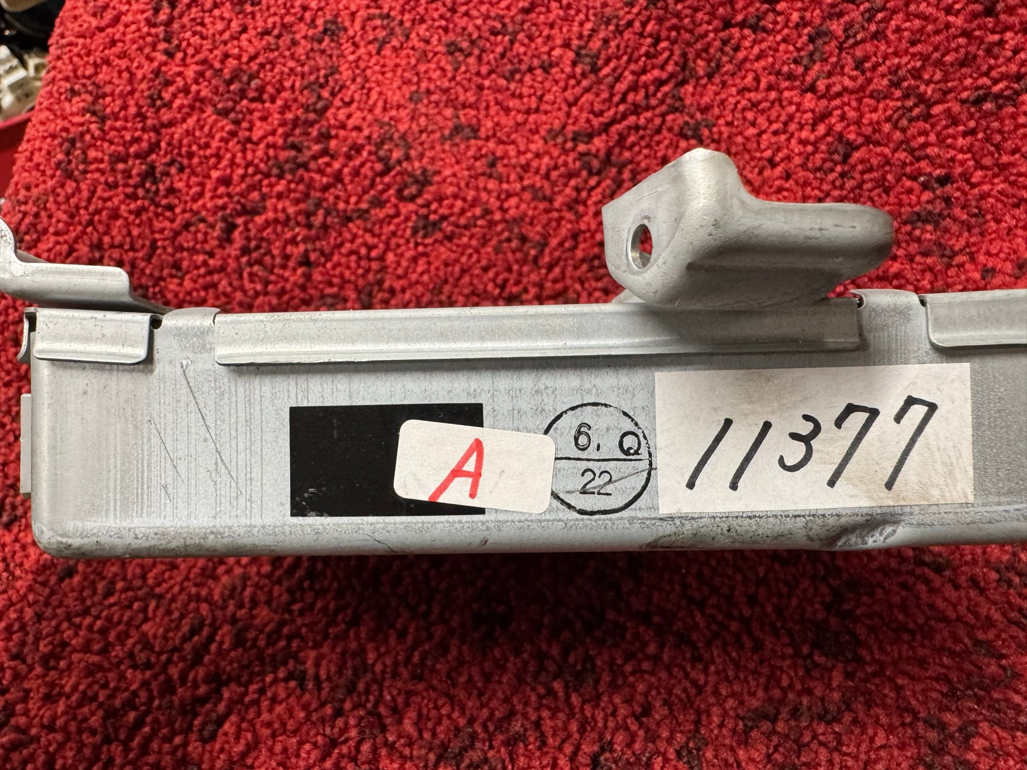 LNA7600AF Jaguar XJ part number label